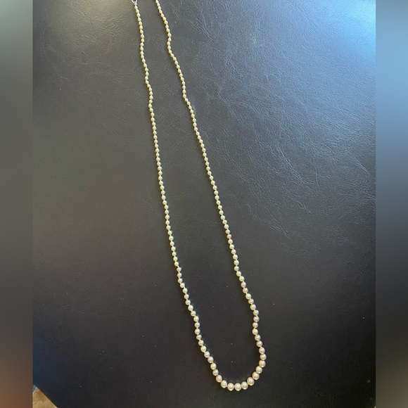 Jewelry - 26” Vintage Pearl Necklace